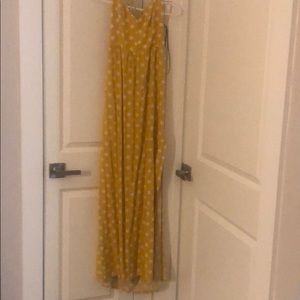 Forever 21 Dresses - Yellow polkadot dress New Forever 21 Dresses - Yellow polkadot dress New
